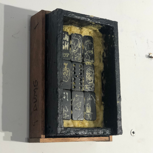 9 Dums. 2025. A4. Framed.