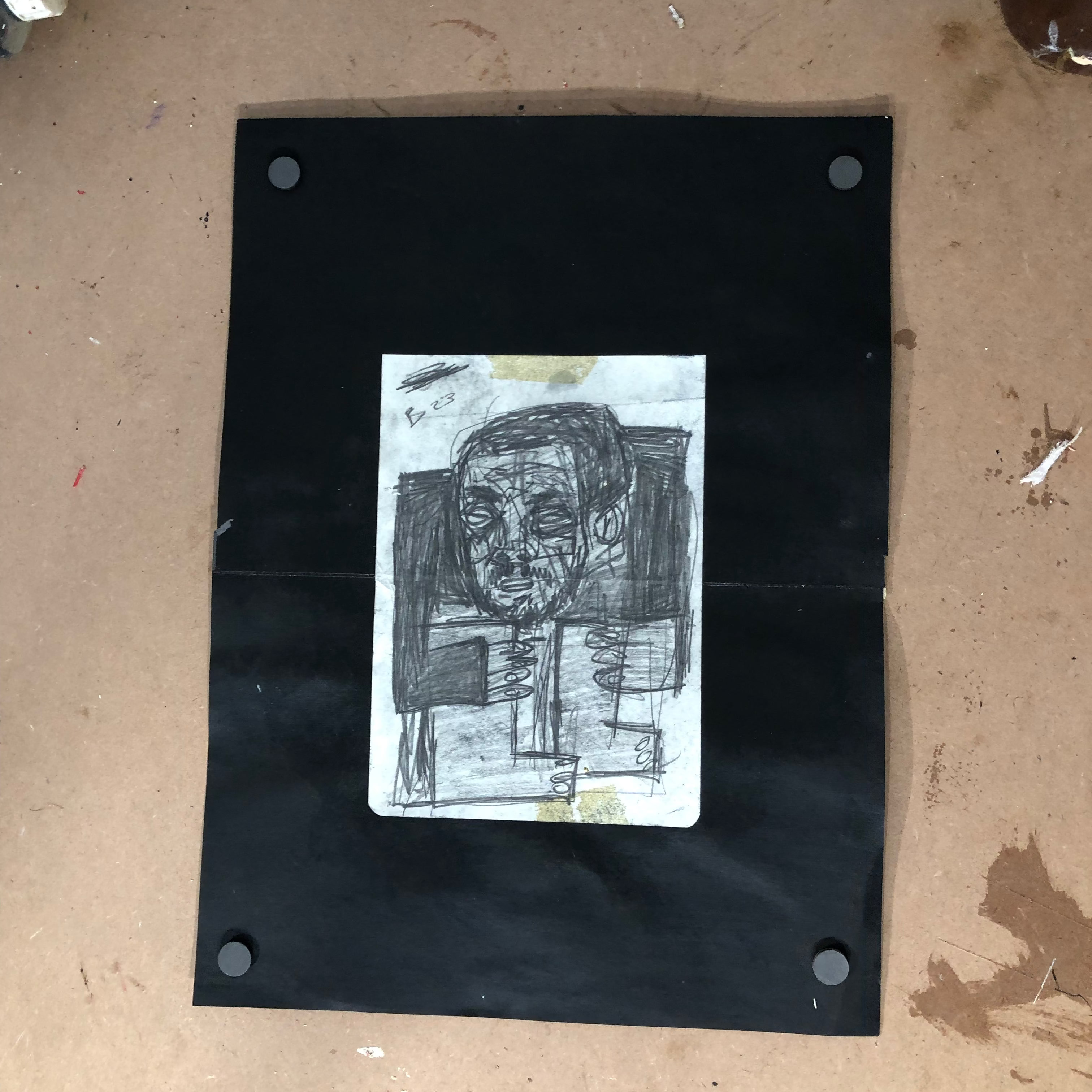Untitled (Self-Portrait). 2023.