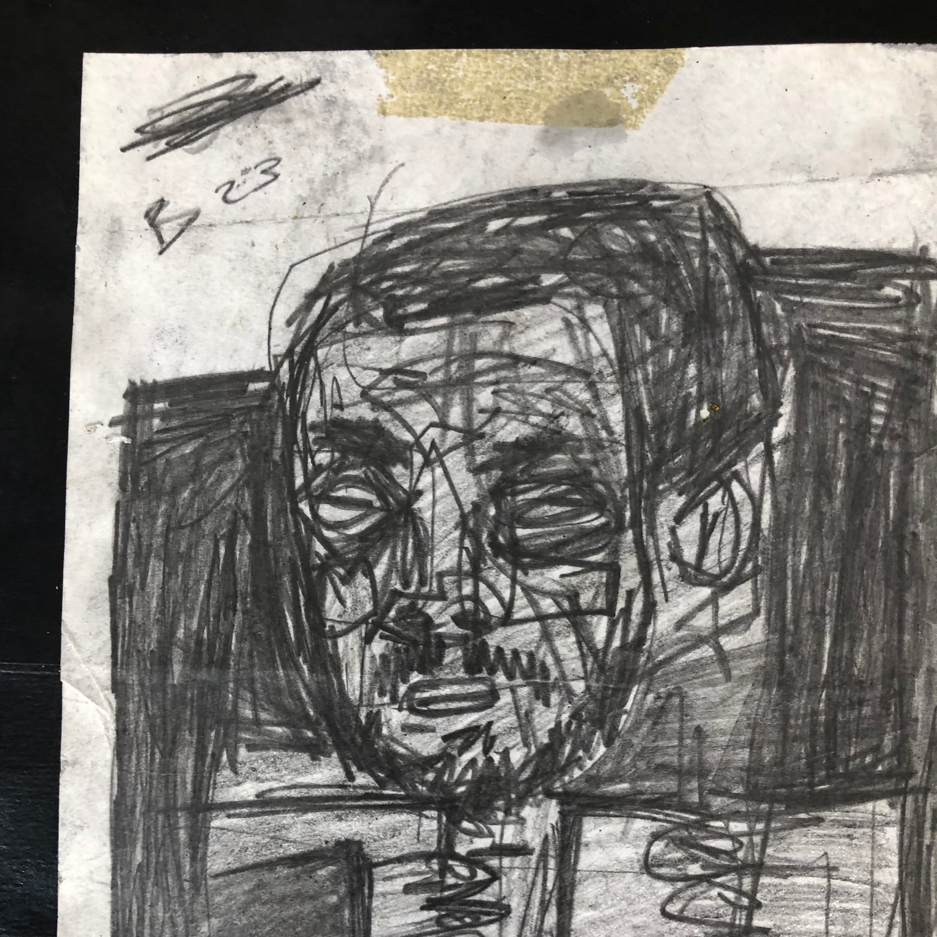 Untitled (Self-Portrait). 2023.